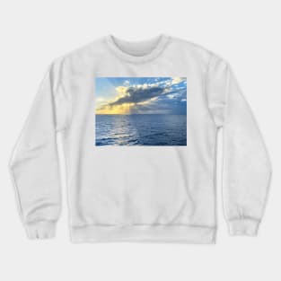 Sunset On the Caribbean Sea Crewneck Sweatshirt